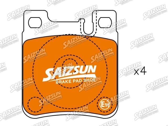 тормозная кладка Brake Pad Set:002 420 46 20