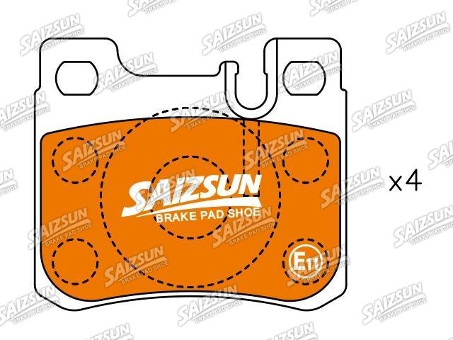тормозная кладка Brake Pad Set:002 420 01 20