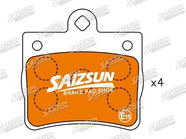 тормозная кладка Brake Pad Set:002 420 51 20