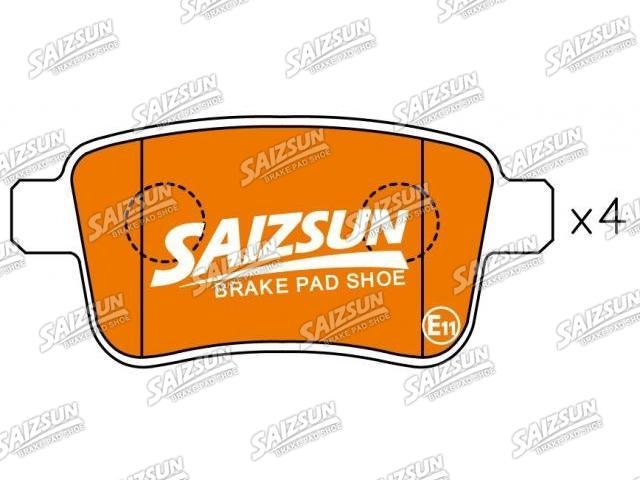 тормозная кладка Brake Pad Set:77 01 209 869