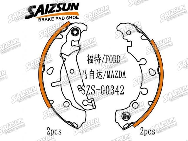 Brake Shoe Set Brake Shoe Set:1 125 669