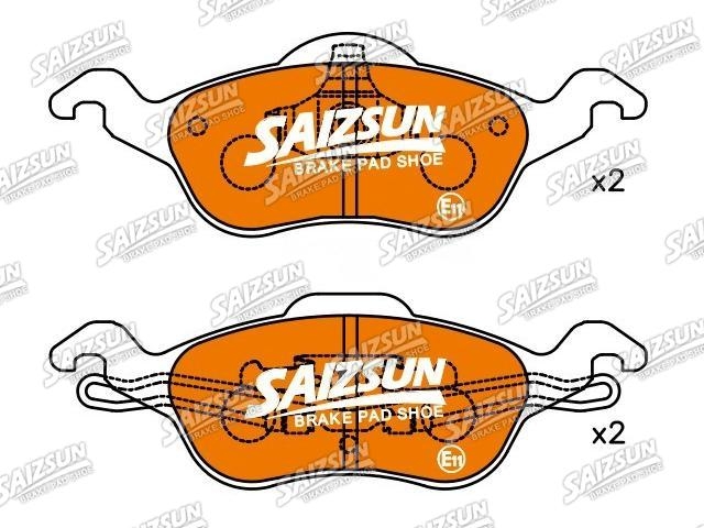 тормозная кладка Brake Pad Set:1 075 558