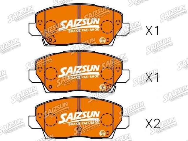 тормозная кладка Brake Pad Set:58101-G6A00